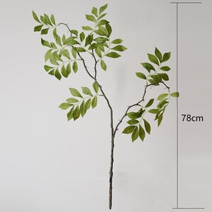 31" Green Wisteria Leaves, Faux Wisteria, Artificial Wisteria, Wisteria Flowers, Artificial Greenery, Faux Leaf Plants, Home Decor image 6