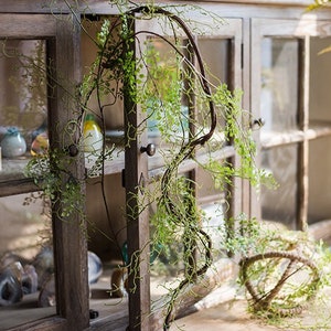 Fake String of Pearls Hanging Plants Vine Shelf Decor Bedroom Aesthetic –  Bloomy Floral