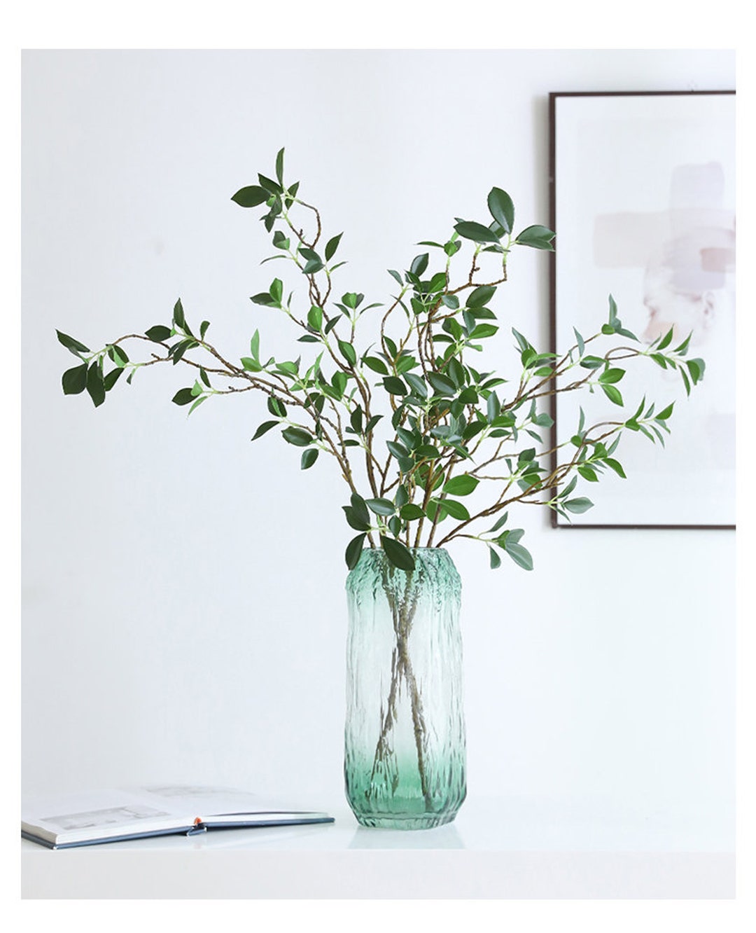 Faux Greenery, Faux Greenery Stems, Faux Wisteria Stems, Artificial ...