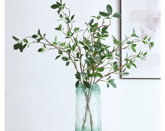Faux Greenery, Faux Greenery Stems, Faux Wisteria Stems, Artificial Plants, Artificial Greenery, Home Decor, Faux Green Plant, Faux Plant