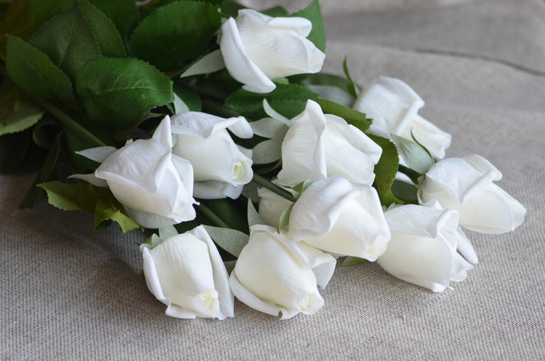 11 Colors! Real Touch Flowers, White Roses, Real Looking Roses, Real ...