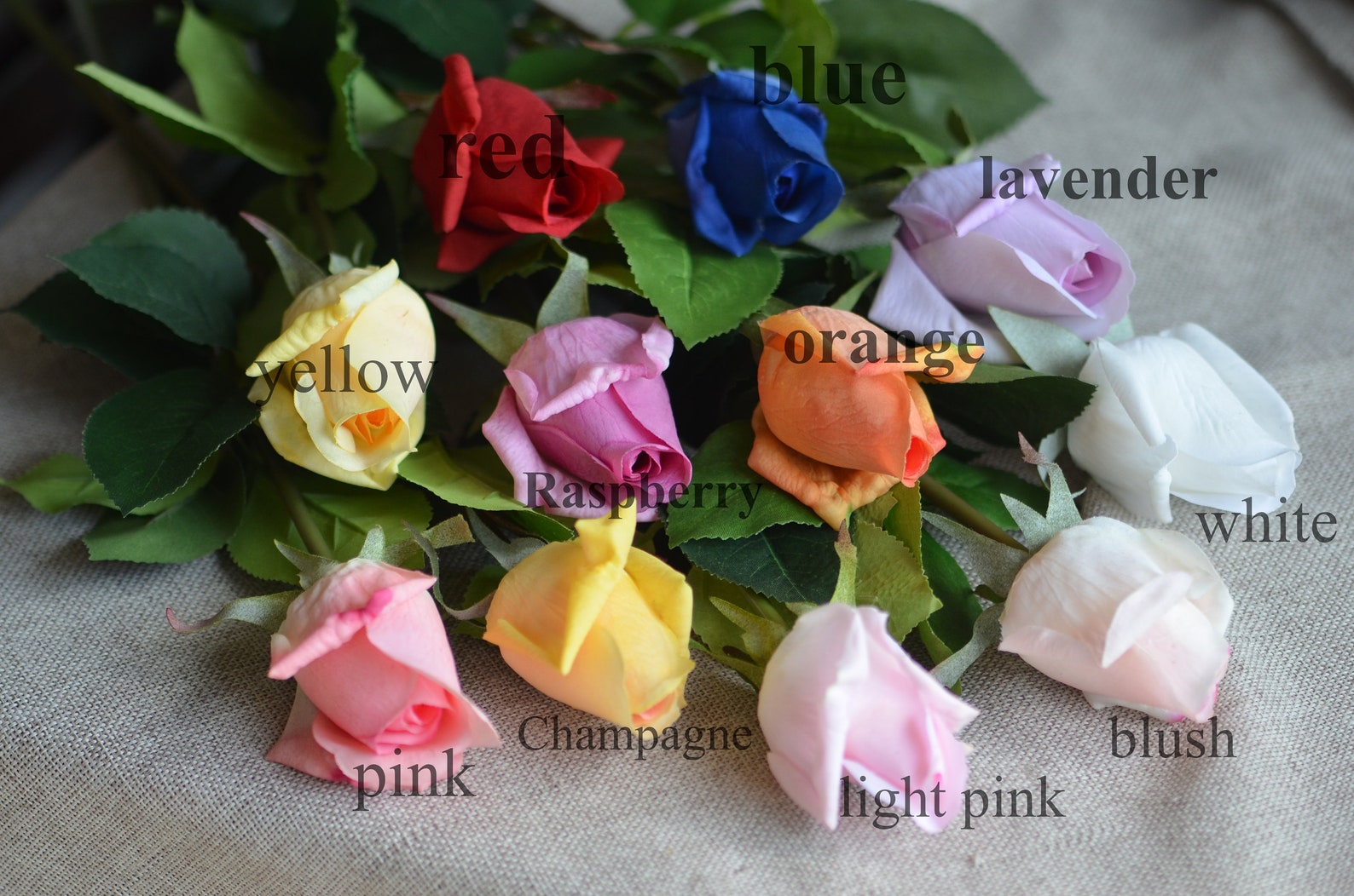 11 Colors! Real Touch Flowers, White Roses, Real Looking Roses, Real ...