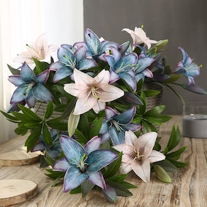Blue Tiger Lilies - Etsy