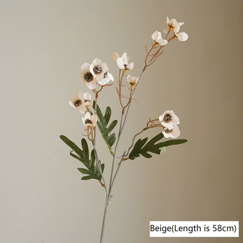 Small Fake Flowers Silk Fall Flowers Tiny Silk Flowers Faux Etsy