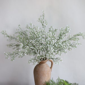 26 Baby's Breath, Artificial Baby's Breath, Fake Babys Breath, DIY Wedding Bouquetes, Wedding Decor image 2