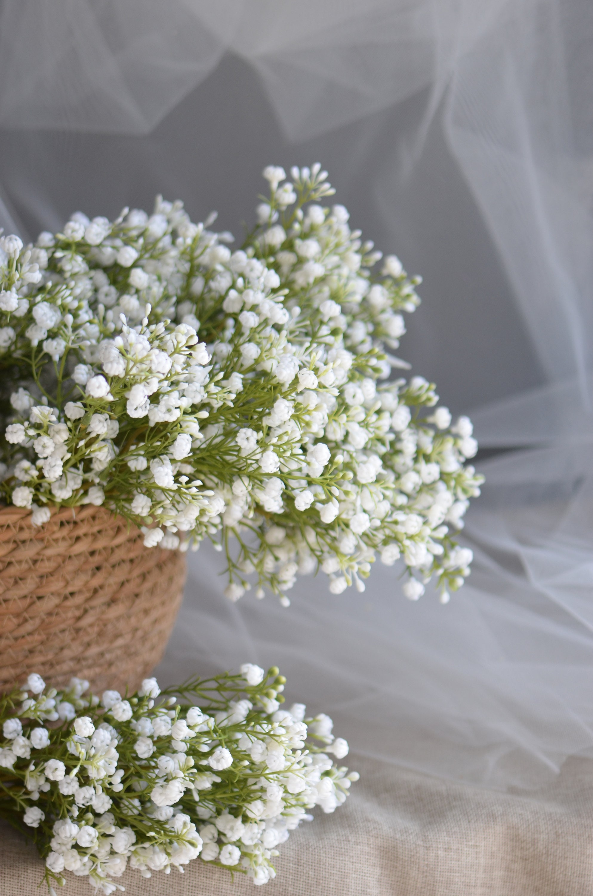 Fake baby breath 99% looks like real perfect for wedding
