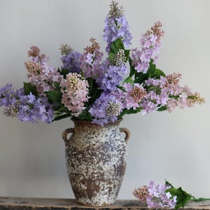 25&quot; Artificial Lilacs, Spring Flowers, Faux Lilacs, Purple Lilac Flowers, Faux Lilac Stems Home Decoration/Gifts