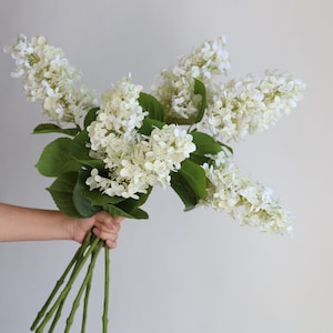 27.5&quot; Real Touch Cone Hydrangea, Faux Hydrangea, Real Touch Flowers/Wedding/Home Decoration/Gift