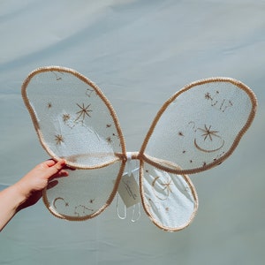 Fairy wings | embroidery flower fairy wings | lace fairy wings | kids fairy wings | butterfly wings