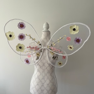 Adult fairy wings | women fairy costume | butterfly wings | fairy costume | flower fairy wings | festival wings | flower wings | lace wings