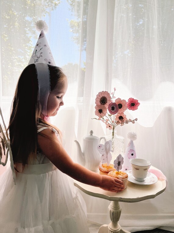 Fairy Birthday Party Hat Printable | Birthday Printable, Fairy Birthday, Fairy  Tea Party, Fairy Tea Party Printable, Fairy Printable