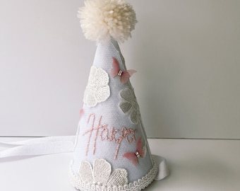 Birthday bundle -Custom Party Hat & Birthday wand