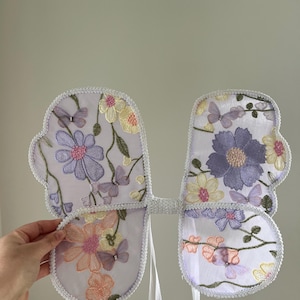 Pastle Fairy wings | flower fairy wings | lace fairy wings | toddler fairy wings | butterfly wings | baby fairy wings
