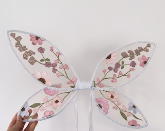 Pixie Fairy wings | flower fairy wings | lace fairy wings | toddler fairy wings | butterfly wings | baby fairy wings | new born fairy wings