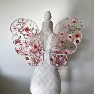 Adult Wild Flower Fairy wings | flower fairy wings | lace fairy wings | Halloween fairy wings