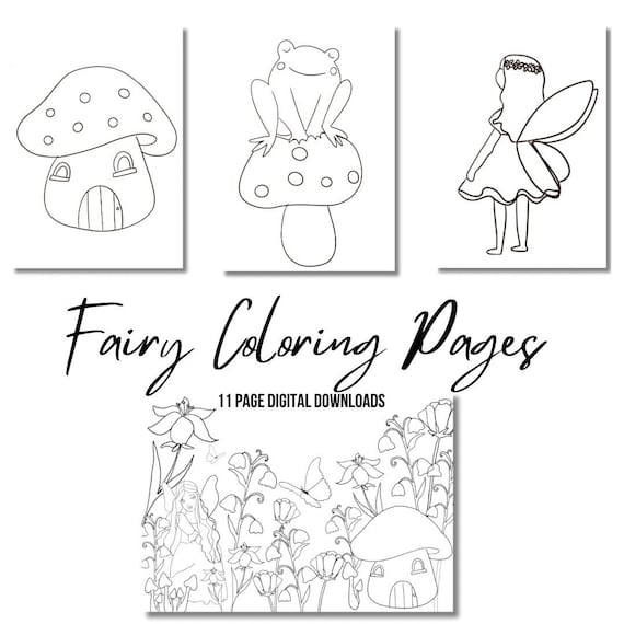 Fairy Coloring pages | fairy house Coloring pages | fairy party Coloring pages | fairy pages | toddler Coloring pages | Coloring pages