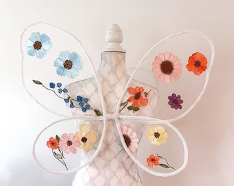 Feeënvleugels voor volwassenen | feeënkostuum voor dames | vlindervleugels | feeënkostuum | bloemen feeënvleugels