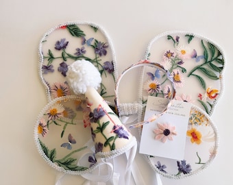 Flower Fairy wings |kids fairy wings| flower fairy wings | lace fairy wings | toddler fairy wings | fairy first birthday| baby fairy wings |