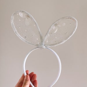 bunny headband, Easter bunny ears, handmade Easter, bunny ears