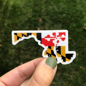 Maryland Sticker DC Sticker Virginia Sticker DMV Bundle Water Bottle Stickers Laptop Stickers Hydroflask Stickers