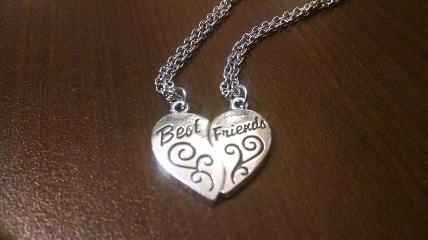 Broken heart necklace 2024 for best friends