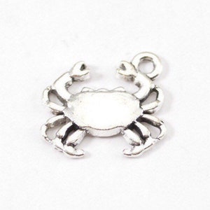 Charms Crab Connector Stainless Steel Wholesale Sea Animal Charm