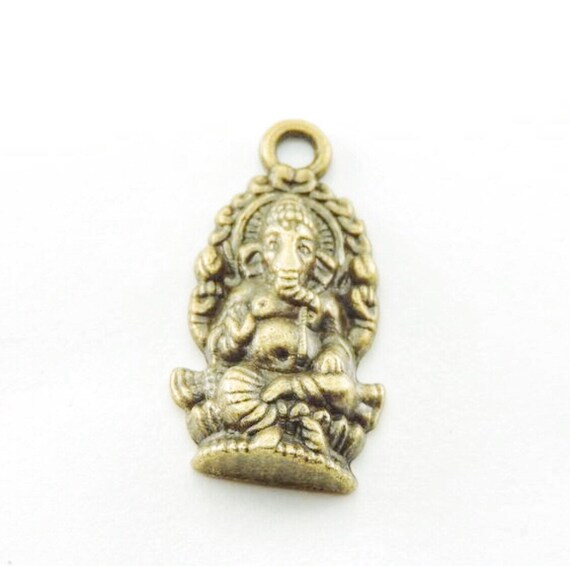 Bronze Ganesh Charms 10pcs 15mm X 27mm Antique Bronze Charm Bracelet Charm Necklace Charm in Bulk Charm Bulk Pendant B83 Etsy Australia