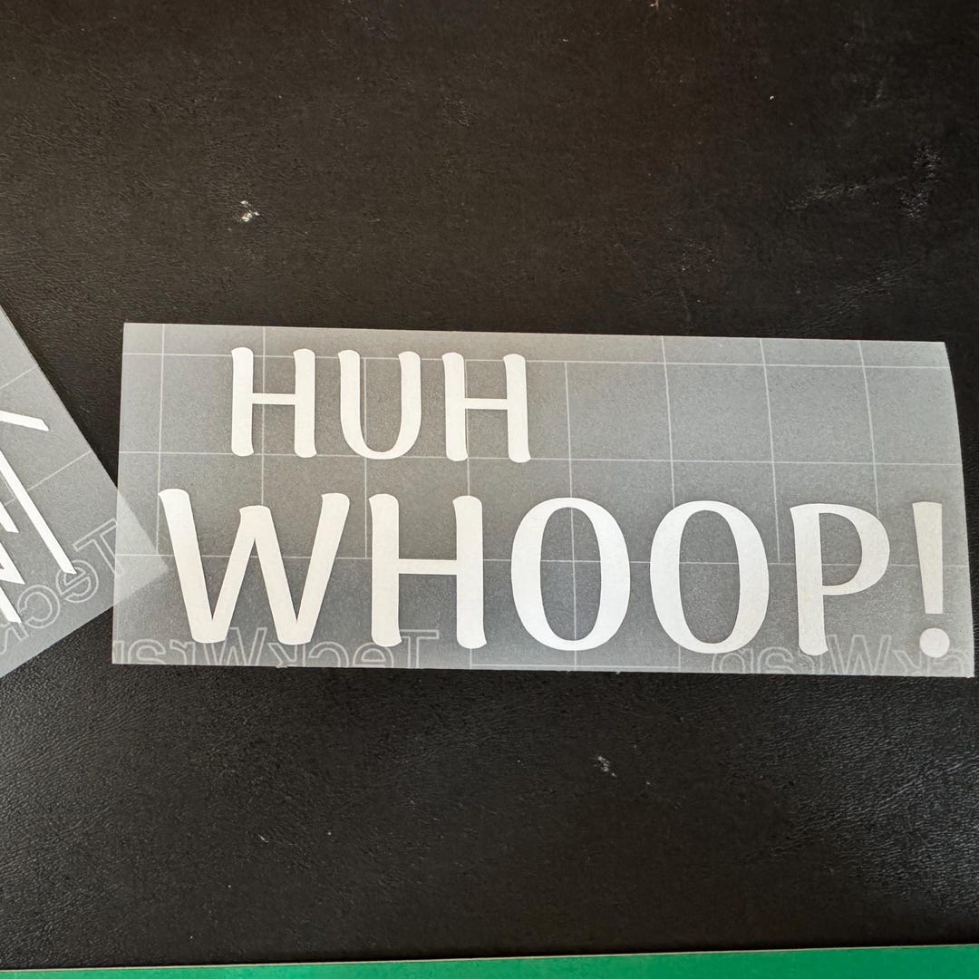 Huh Whoop! ST Emergence Vinyl Decal Sticker 6 Inch; for Car Window ...