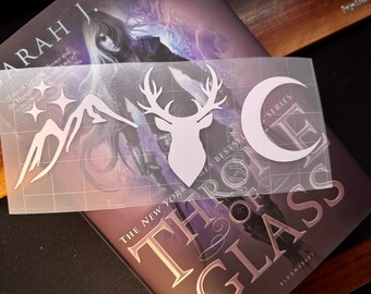 SJM Maas Icons Vinyl Decal Sticker: ACOTAR TOG Crescent City