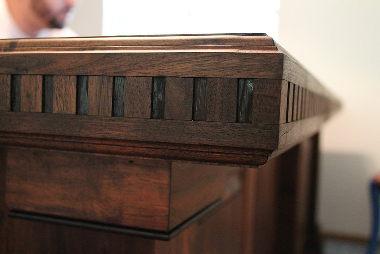 Executive Desk, Custom, Walnut, Solid Wood - Etsy