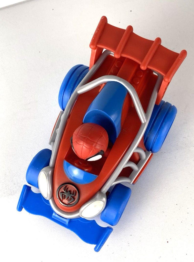 Spidey Webbed Wheelie 6" Pull Back & Go Vehicle Spidey and his Amazing Friends image 6