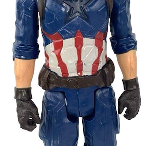 Hasbro Bearded Captain America 12" Action Figure Marvel Avengers Infinity War image 1