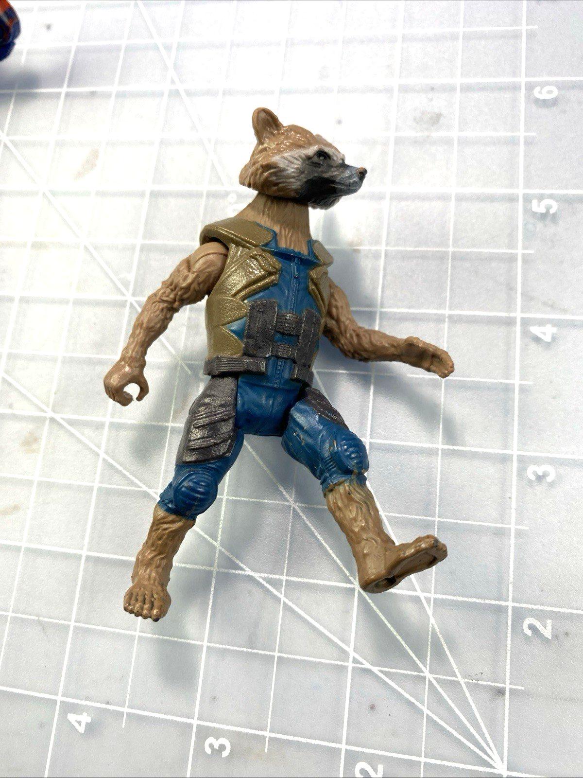Marvel Rocket Actionfigur – Guardians Of The Galaxy Vol. 3, 20 Cm, Mit Waffe & Beweglichem Gesicht