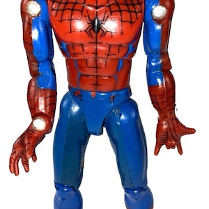 The Amazing Spider-Man 1992 5" Action Figure Loose Toybiz Marvel Superheroes image 1