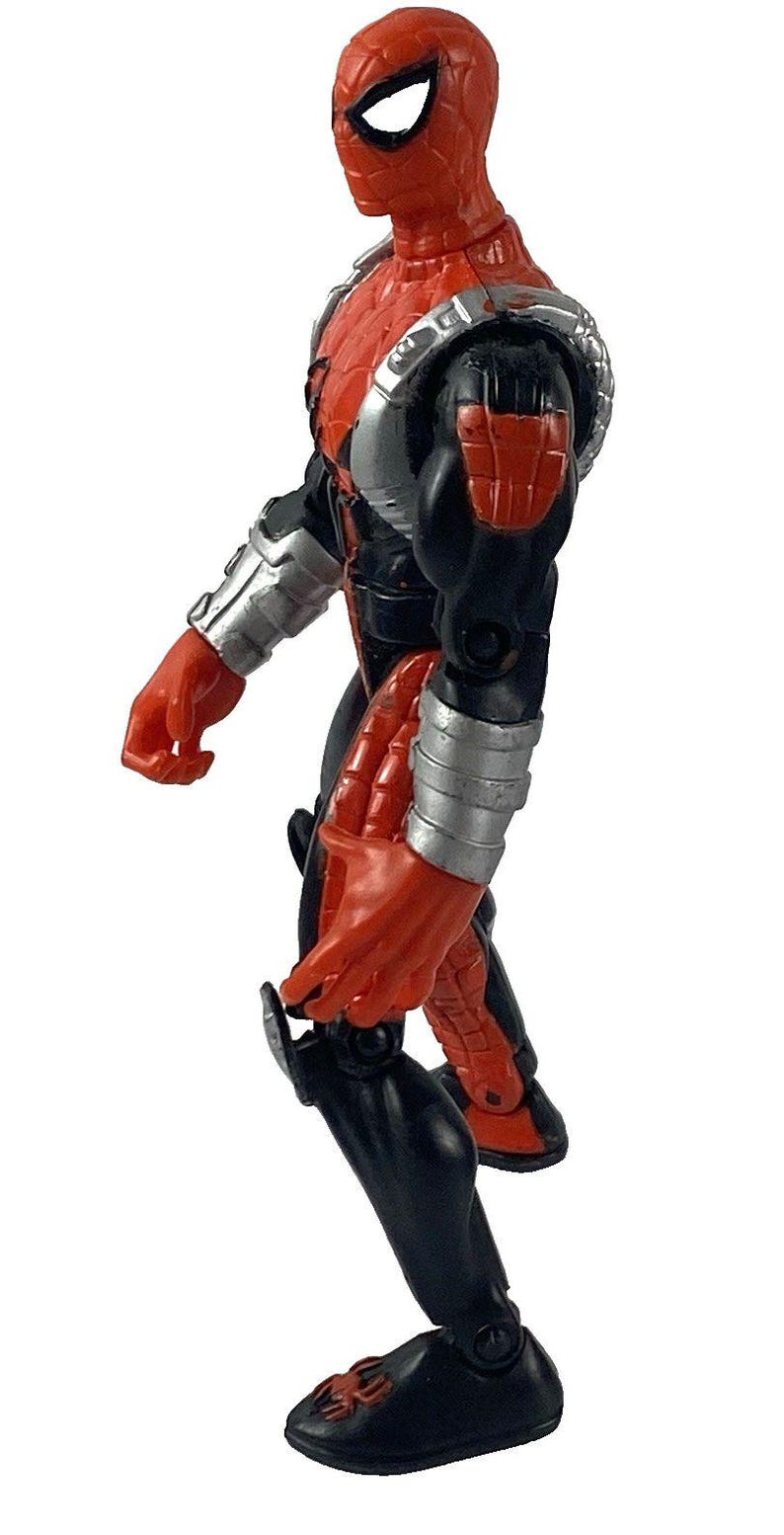 Marvel Sneak Attack Web Flyers Copter Spiderman Action Figure Toy Biz 1997 5.25" image 2