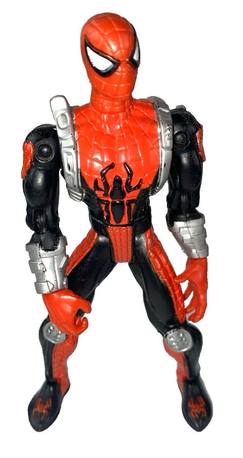 Marvel Sneak Attack Web Flyers Copter Spiderman Action Figure Toy Biz 1997 5.25" image 1