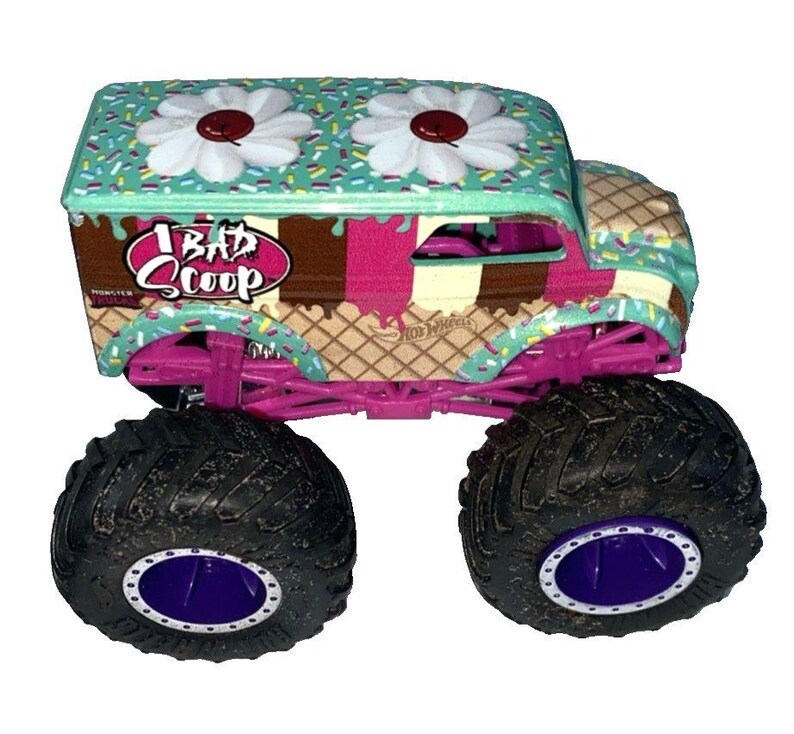 Hot Wheels Monster Jam Trucks Lot of 4 Diecast 4" Bild 5