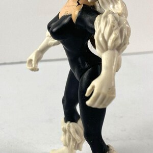 Toy Biz Black Cat 5" Action Figure Loose Marvel Spider-Man Vintage 1996 画像 2