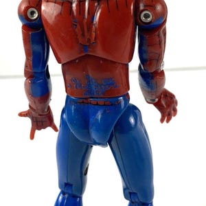 The Amazing Spider-Man 1992 5" Action Figure Loose Toybiz Marvel Superheroes image 3