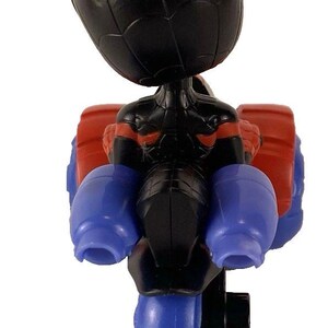 Spidey & His Friends Motorcycle w/Miles Morales 4" Action Figure image 3