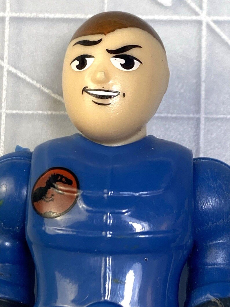 Figuras de ação Fisher-Price Imaginext Buzz Lightyear e Funcionário do Parque Jurássico (somente as figuras) imagem 3