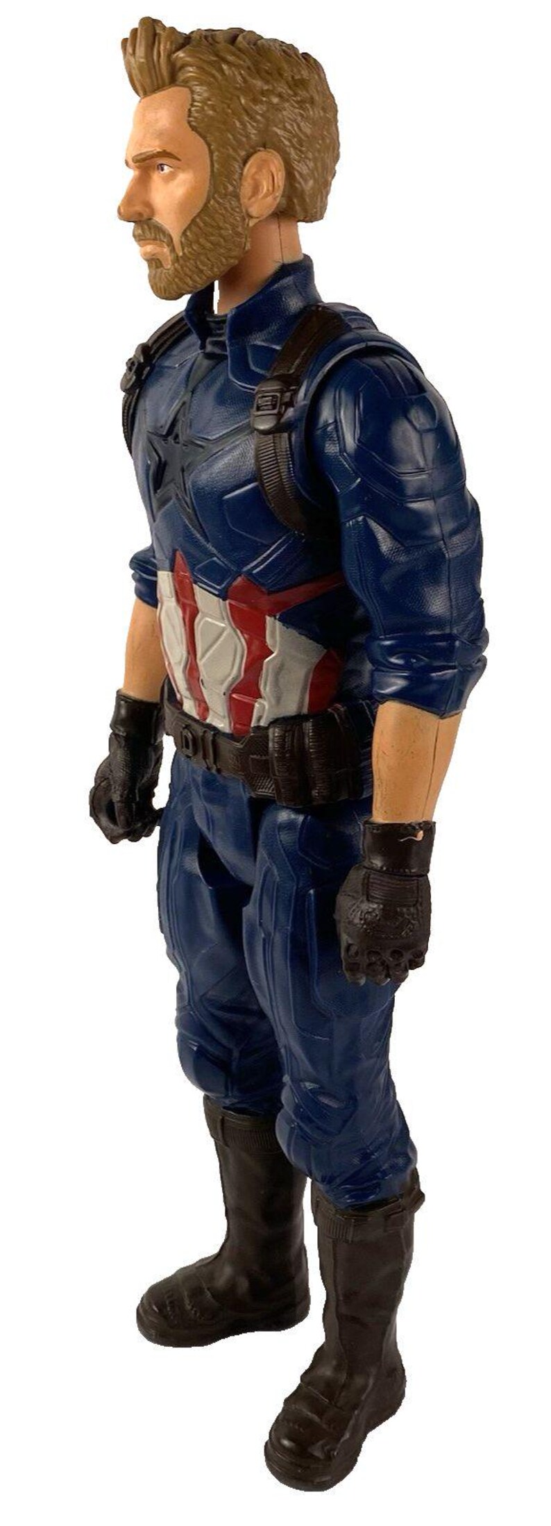 Hasbro Bearded Captain America 12" Action Figure Marvel Avengers Infinity War image 2