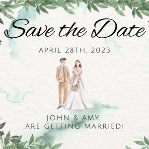 Save the Date wedding invites