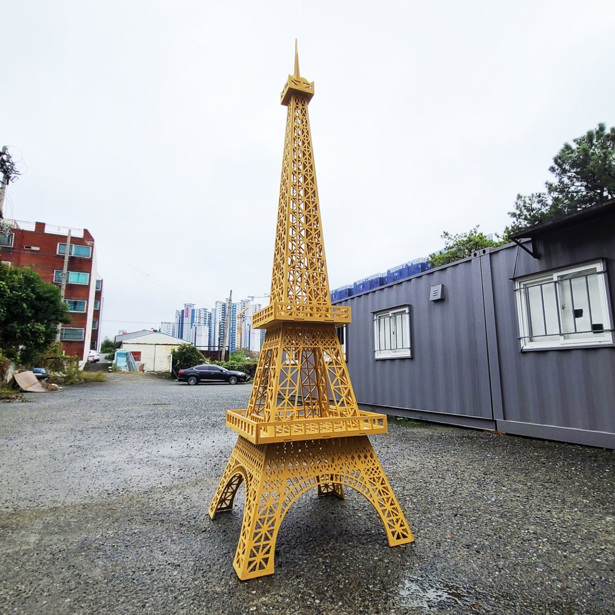 Eiffel Tower Cnc Cutting File Decoration Using Cnc Router and Laser