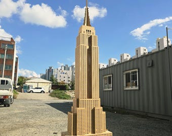 Empire State Building Crystal Figurine by Crystal World - Etsy