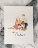 Watercolor Family Portrait | 8x10 Painted Family Portrait | Custom Painting | Hand Painted Portrait | Mother's Day Gift | Father's Day Gift 
