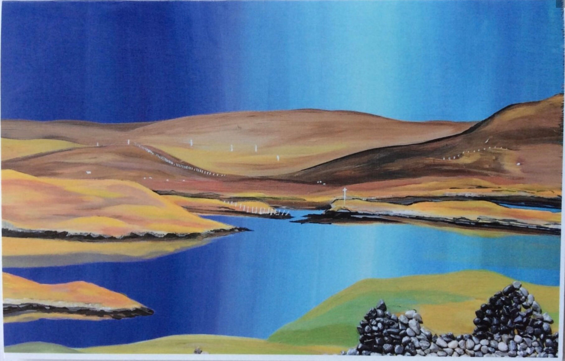 Printed Cards From Paintings of the Shetland Islands. Vibrant Etsy UK