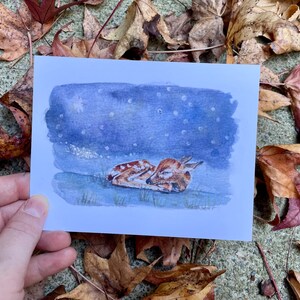 Silent Night - Postal e envelope - Conjunto de 3