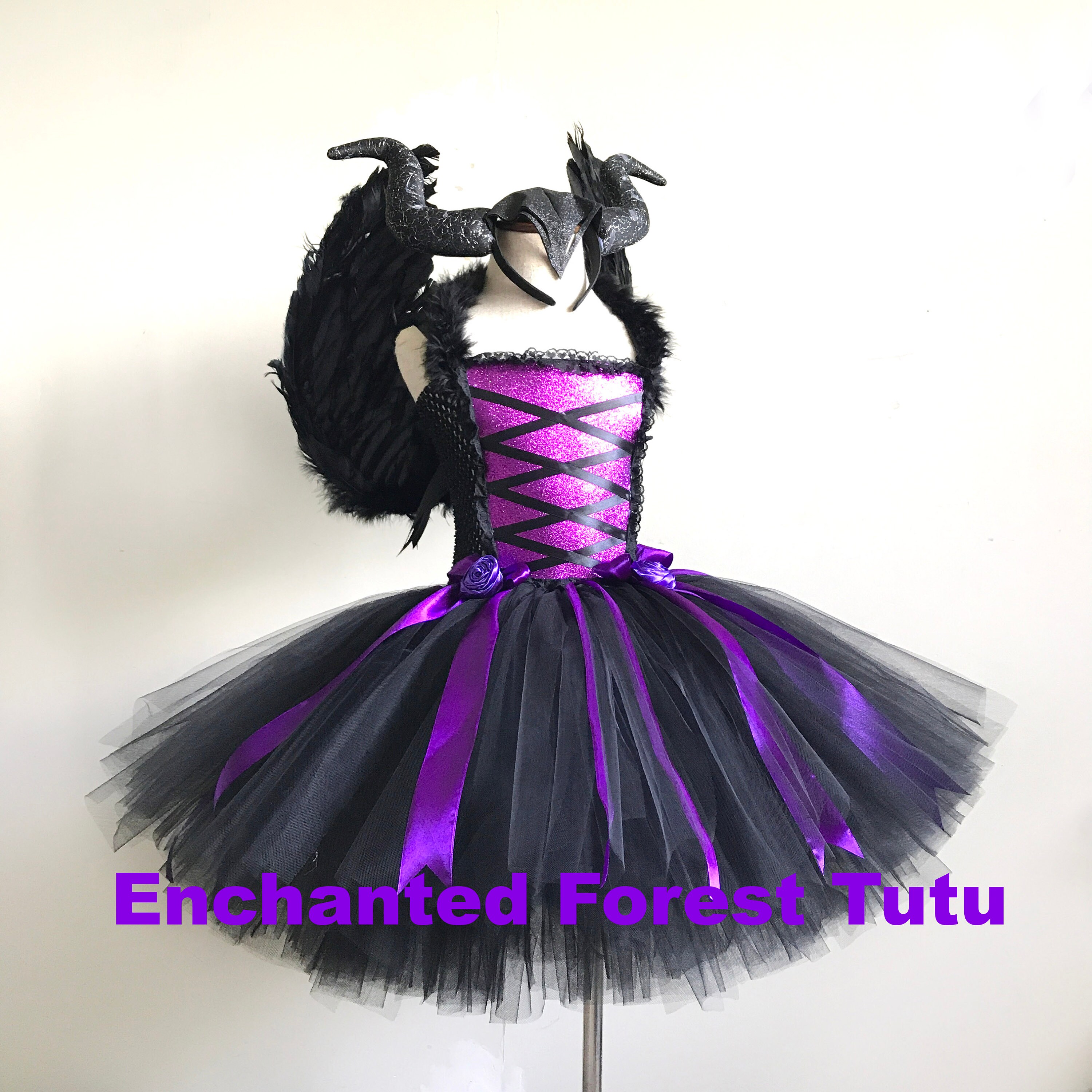 plus size maleficent tutu