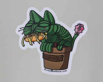 Catnip with BRatwurst Sticker